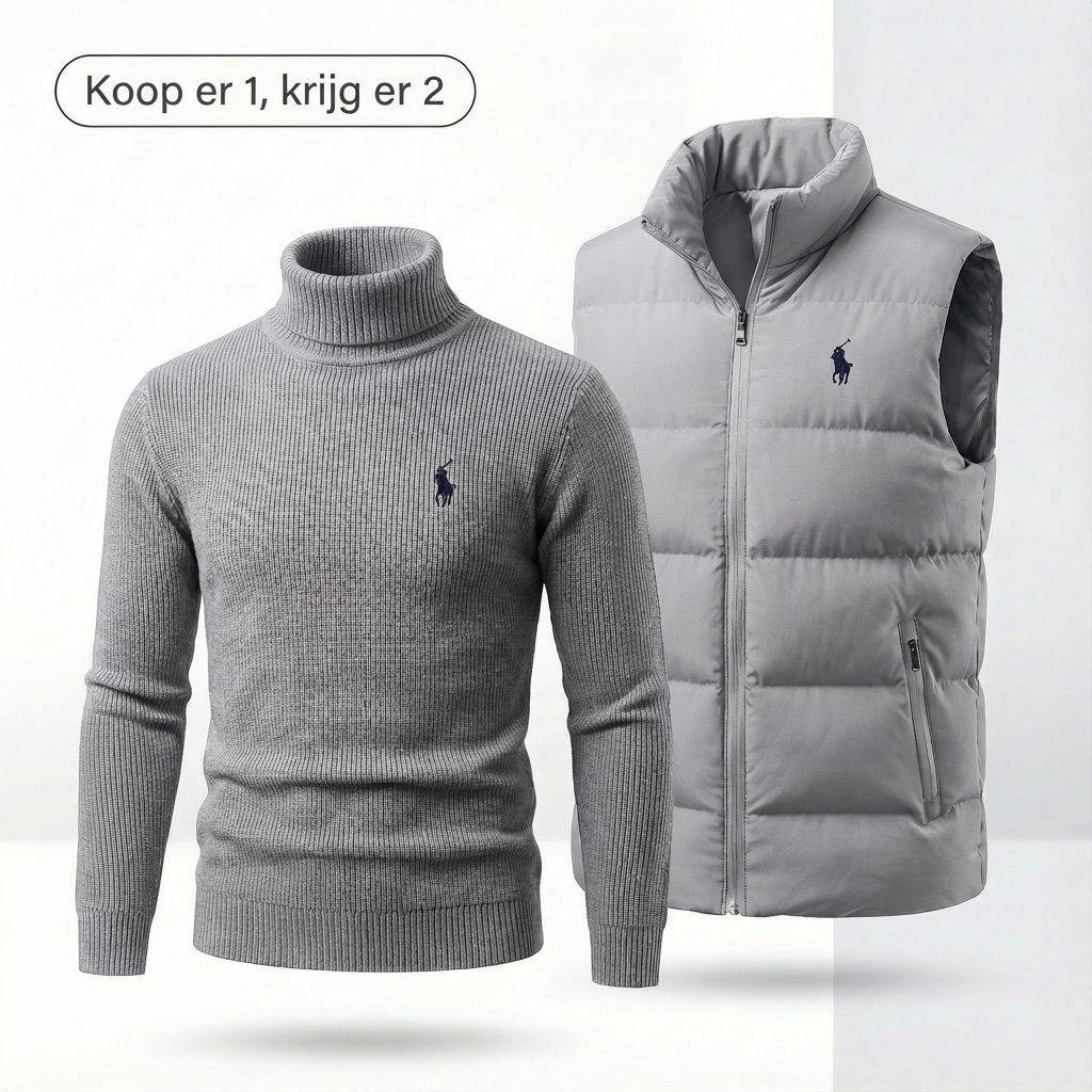 Gilet + Pull Offert Ralph Lauren (DESTOCKAGE)
