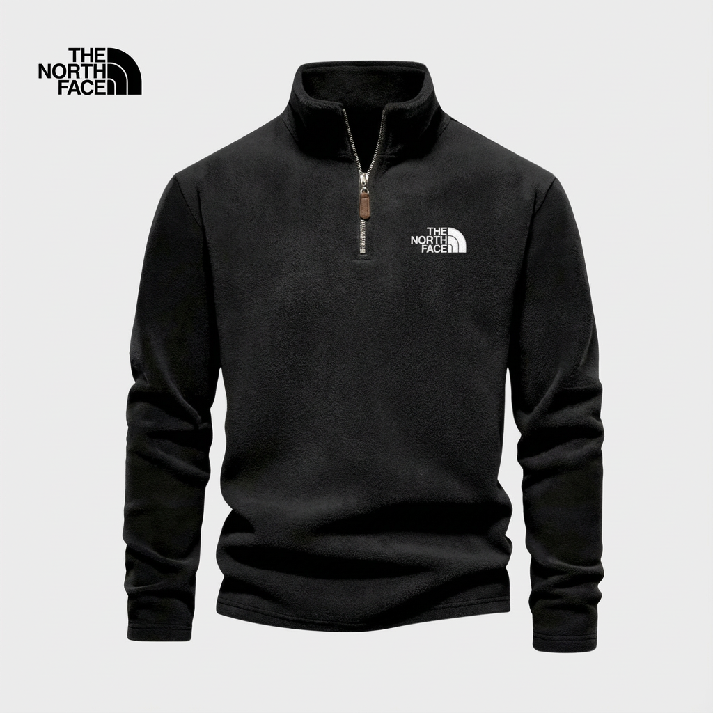 The North Face Premium Thermo-Fleece Pullover met Half-Zip