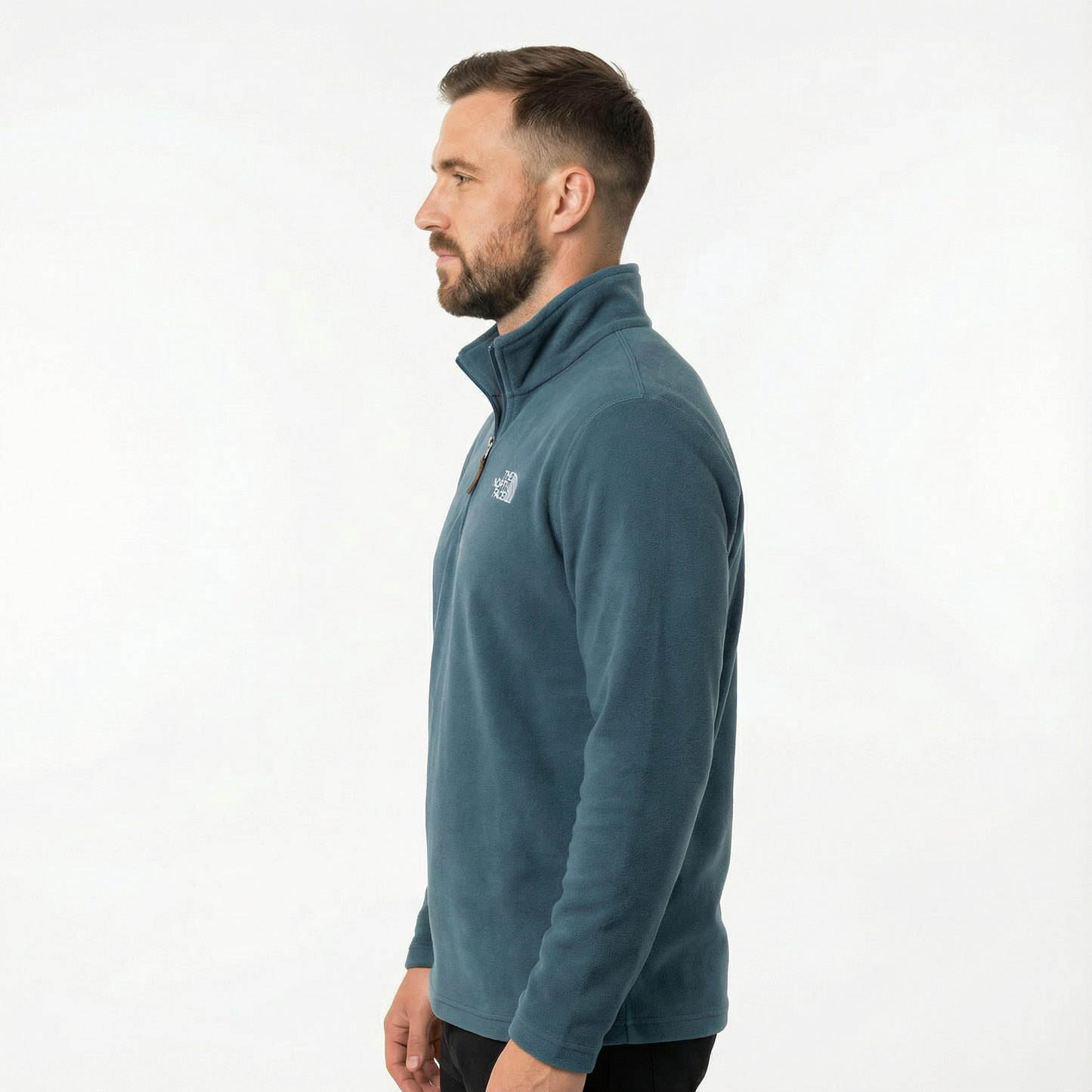 The North Face Premium Thermo-Fleece Pullover met Half-Zip