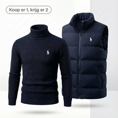 Gilet + Pull Offert Ralph Lauren (DESTOCKAGE)
