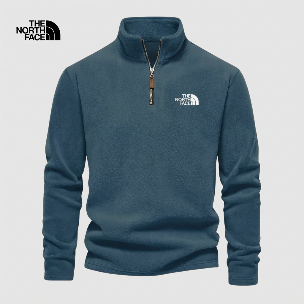The North Face Premium Thermo-Fleece Pullover met Half-Zip