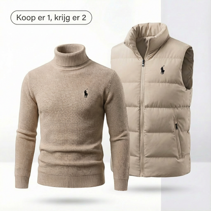 Gilet + Pull Offert Ralph Lauren (DESTOCKAGE)