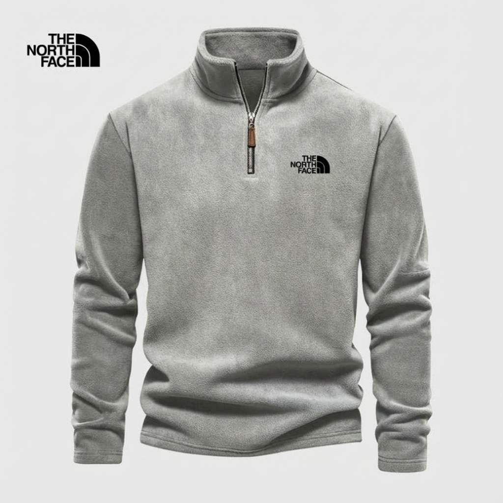 The North Face Premium Thermo-Fleece Pullover met Half-Zip