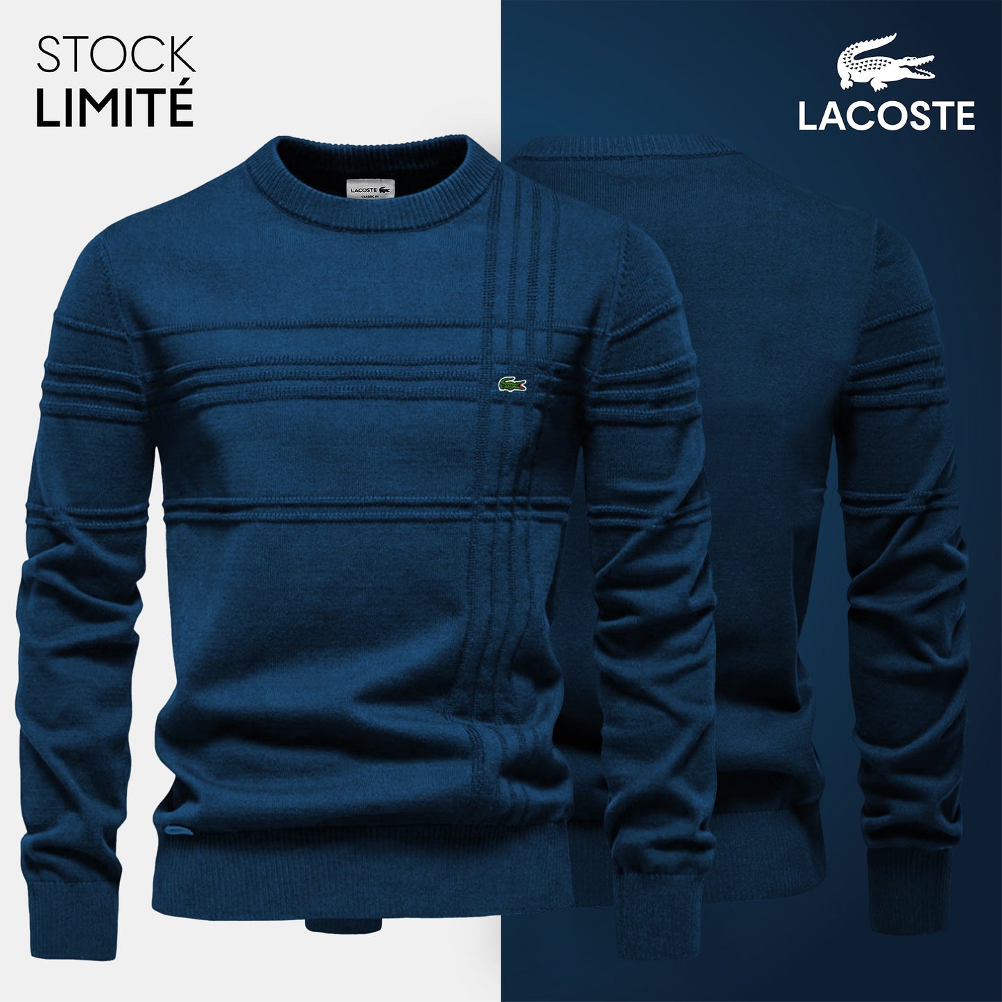 Pull Homme Texturé LC™ (DÉSTOCKAGE)